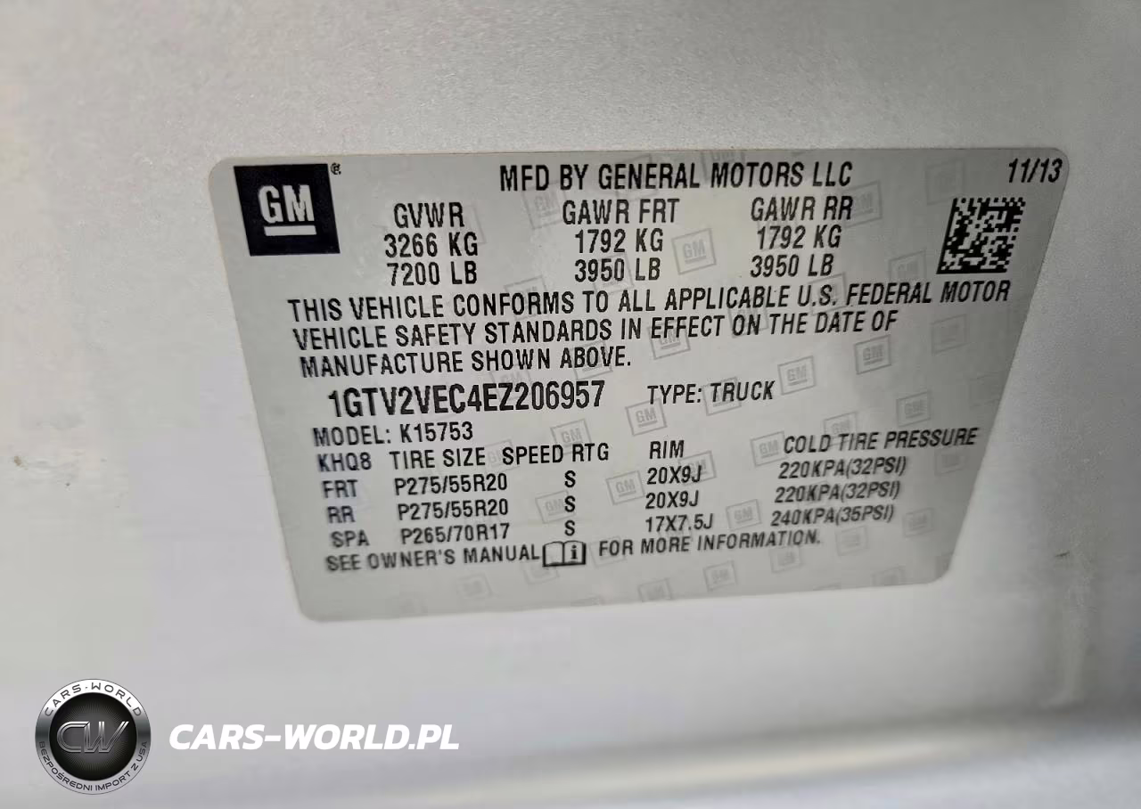 2014 GMC Sierra K1500 Slt VIN:1GTV2VEC4EZ206957 - 12