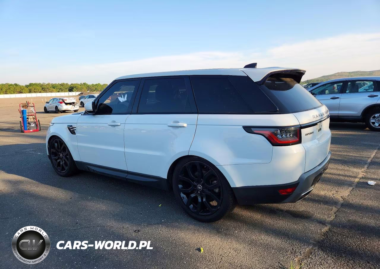2020 Land Rover Range Rover Sport Se VIN:SALWG2SUXLA727395 - 2