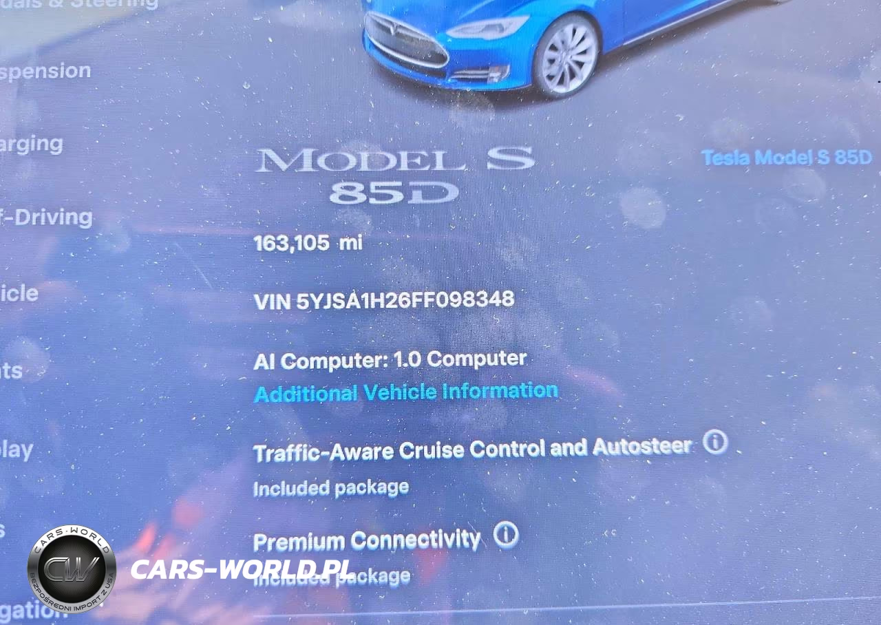 2015 Tesla Model S 85D VIN:5YJSA1H26FF098348 - 9