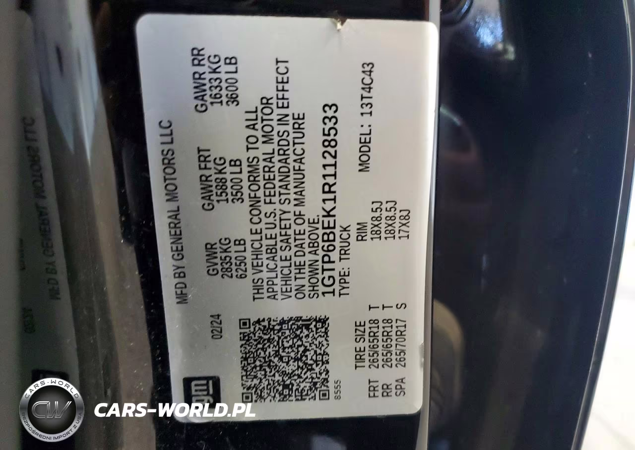 2024 GMC Canyon Elevation VIN:1GTP6BEK1R1128533 - 13