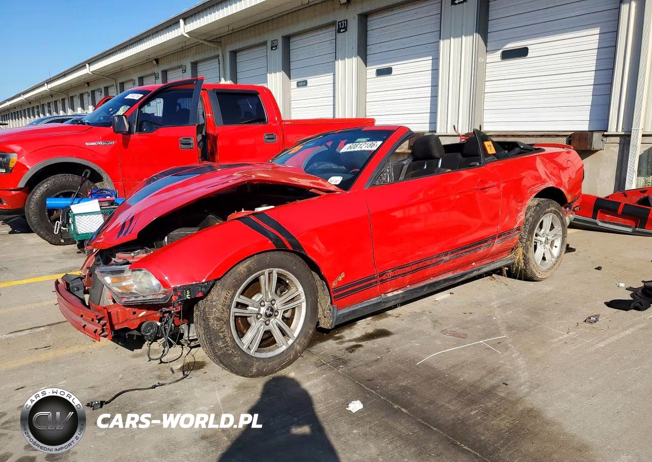 2012 Ford Mustang VIN:1ZVBP8EM6C5257358 - 1