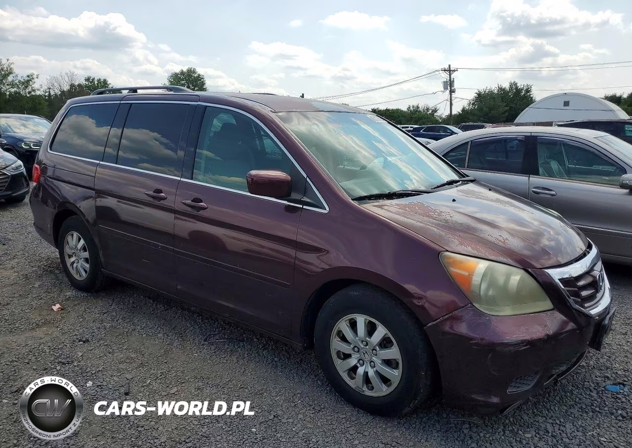 2008 Honda Odyssey Ex VIN:5FNRL38468B046825 - 4