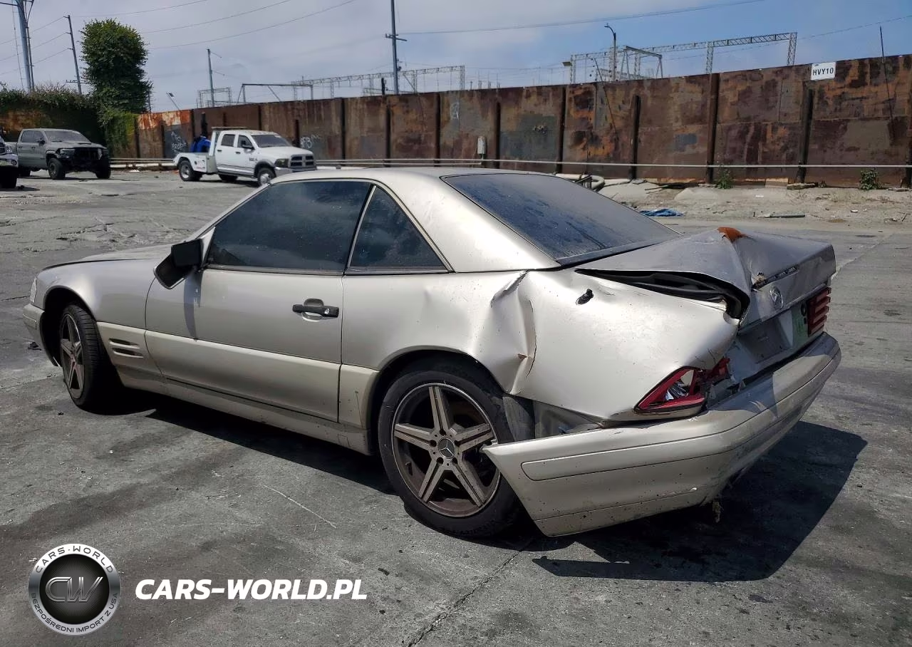 1997 Mercedes-Benz Sl 500 VIN:WDBFA67F0VF151038 - 2