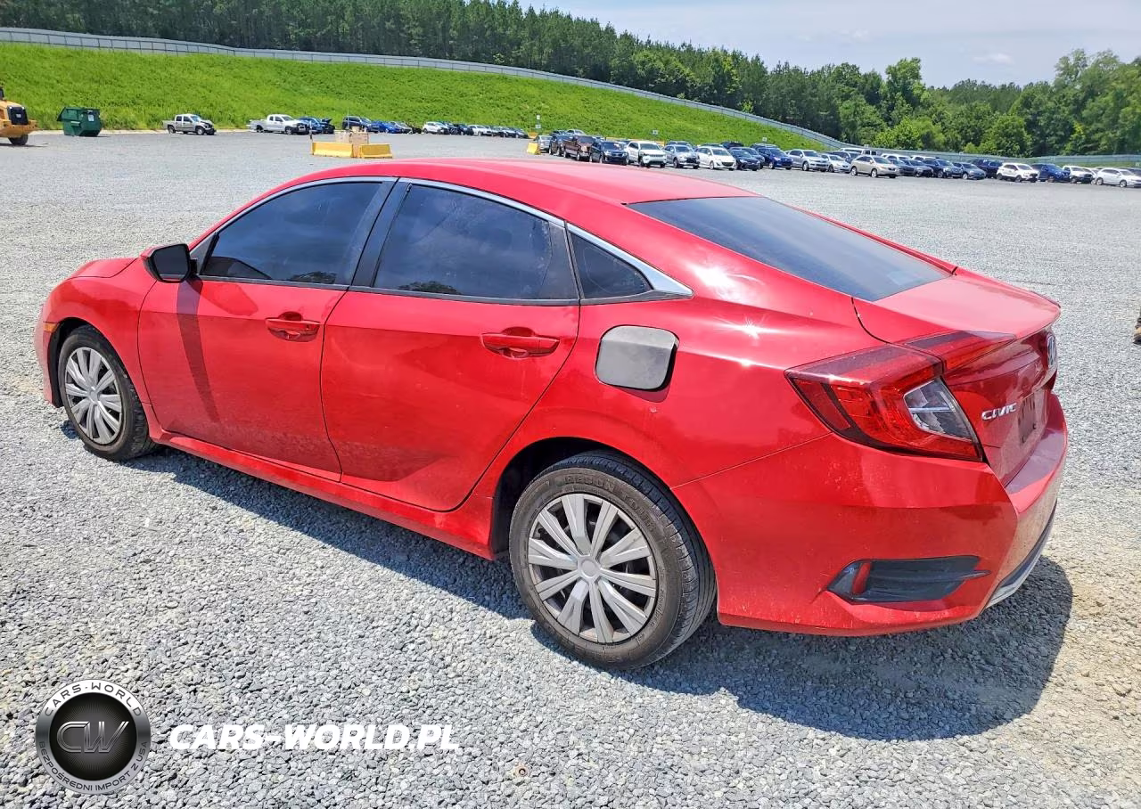 2019 Honda Civic Lx VIN:2HGFC2F67KH544729 - 2