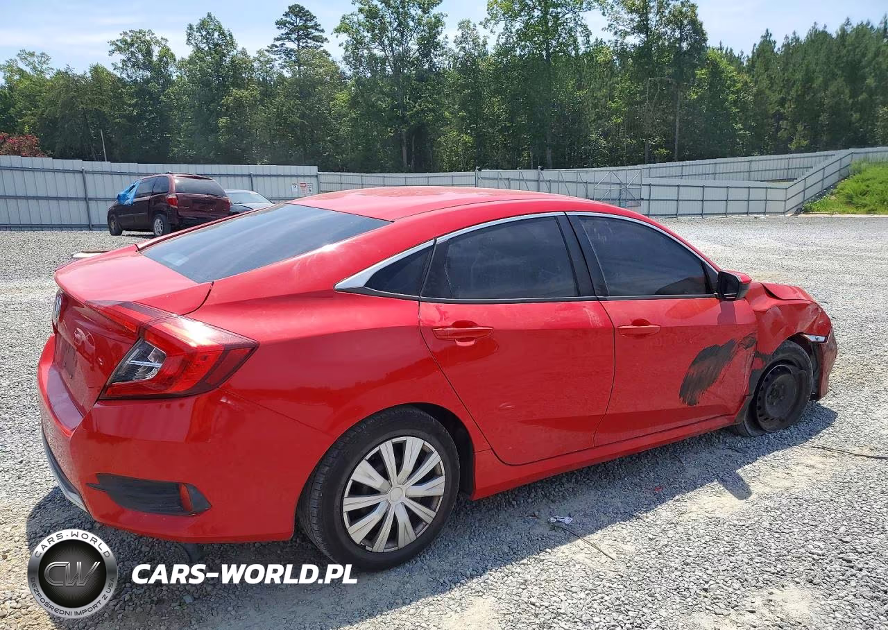 2019 Honda Civic Lx VIN:2HGFC2F67KH544729 - 3