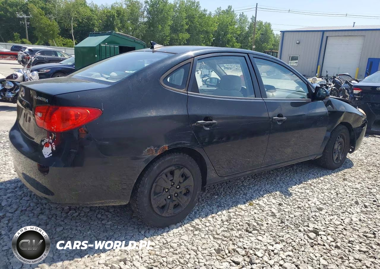 2009 Hyundai Elantra Gls VIN:KMHDU46D59U806151 - 3