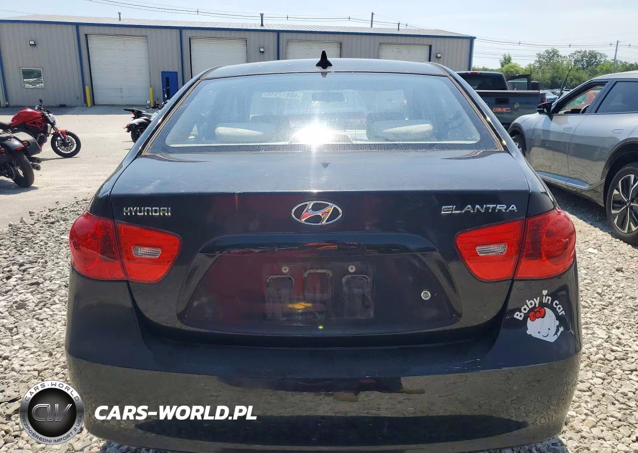 2009 Hyundai Elantra Gls VIN:KMHDU46D59U806151 - 6
