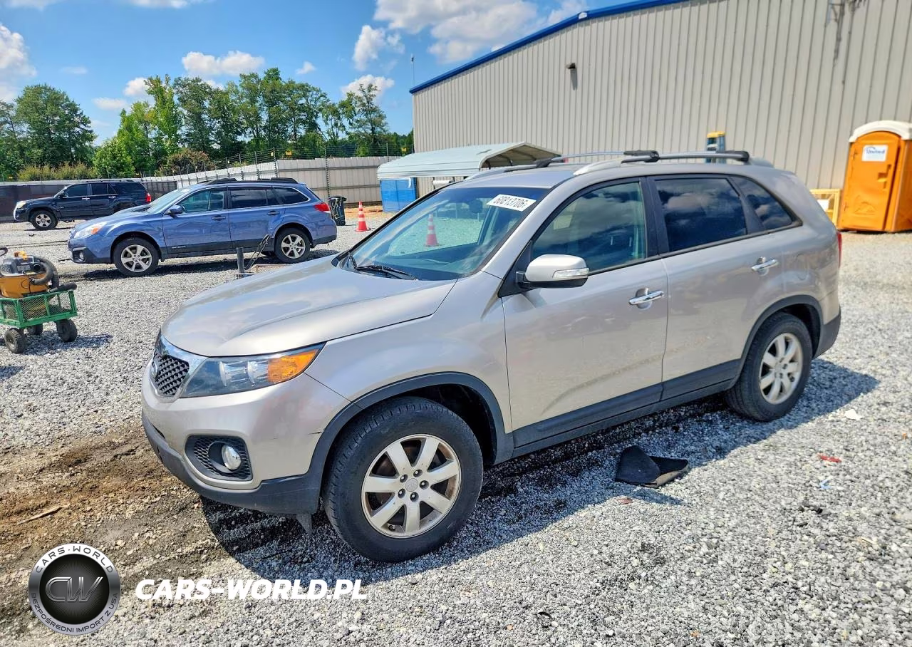 2013 Kia Sorento Lx VIN:5XYKT4A69DG312392 - 1