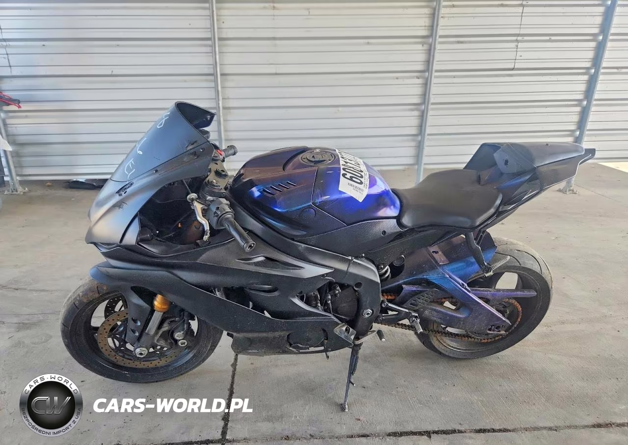 2018 Yamaha Yzfr6 VIN:JYARJ28E3JA002820 - 3