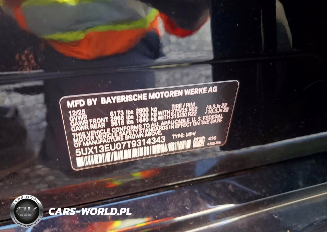 2026 BMW X5 Sdrive 40I VIN:5UX13EU07T9314343 - 13