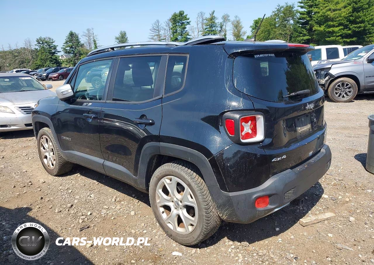 2015 Jeep Renegade Limited VIN:ZACCJBDT3FPB86534 - 2