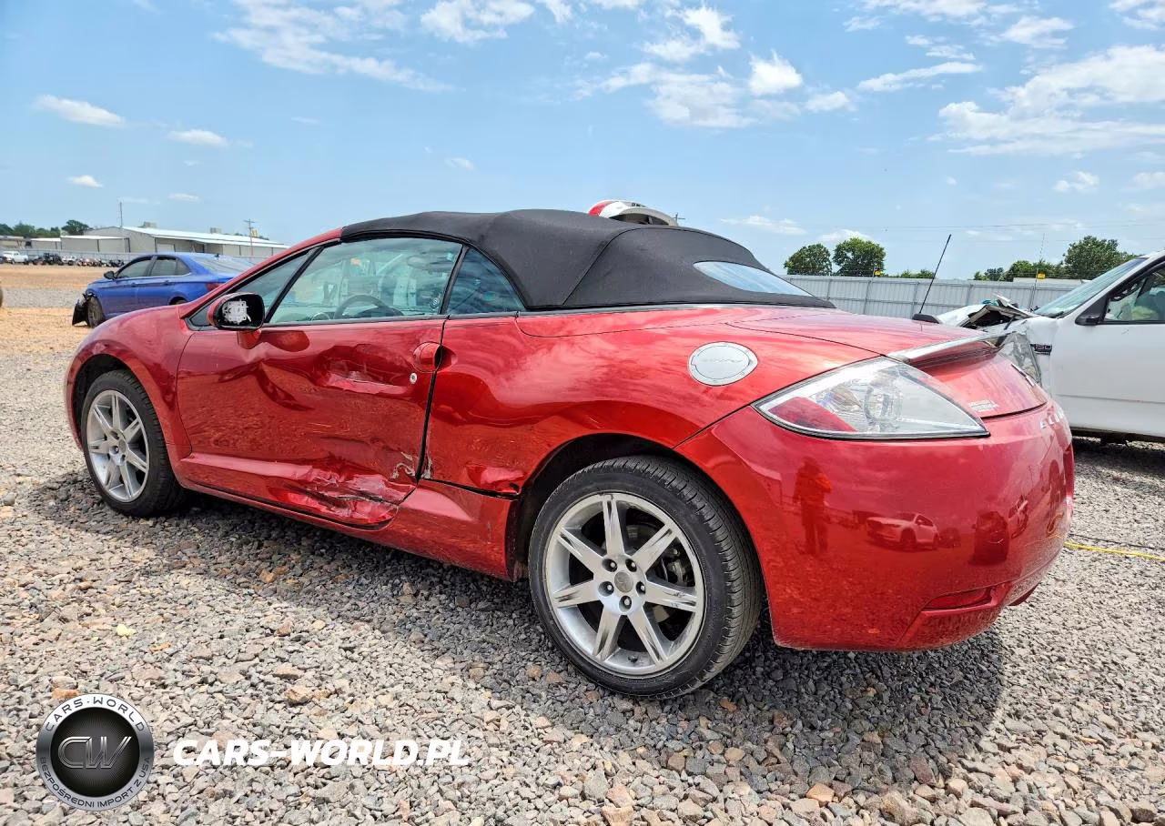 2008 Mitsubishi Eclipse Spyder Gt VIN:4A3AL35T18E006465 - 2