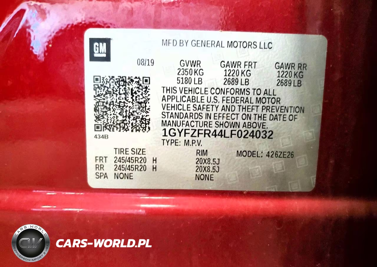 2020 Cadillac Xt4 Sport VIN:1GYFZFR44LF024032 - 12