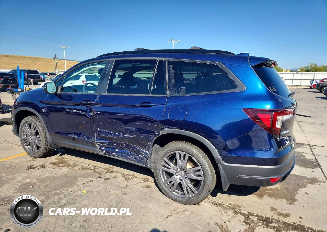 2022 Honda Pilot Sport VIN:5FNYF6H35NB073148 - 2