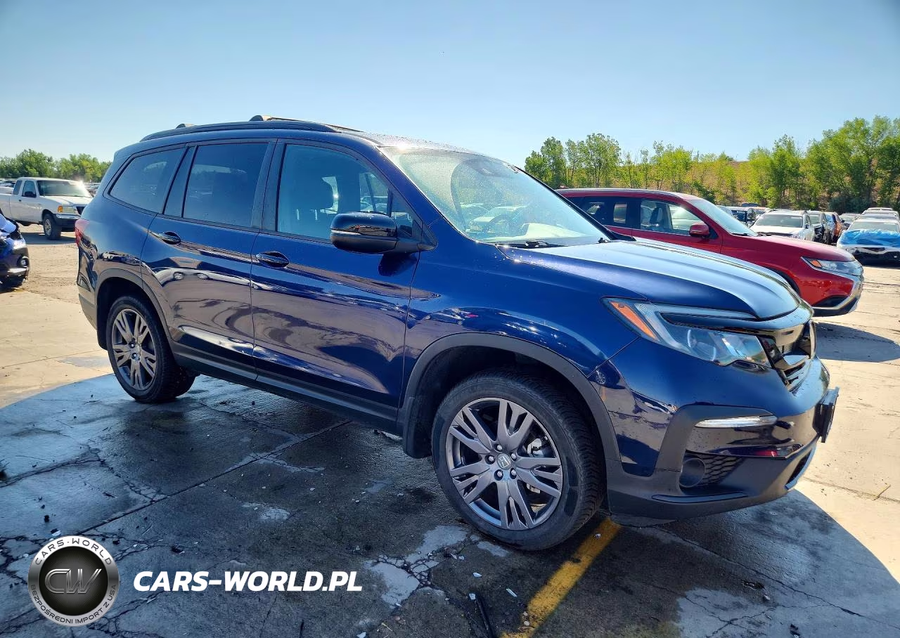 2022 Honda Pilot Sport VIN:5FNYF6H35NB073148 - 4