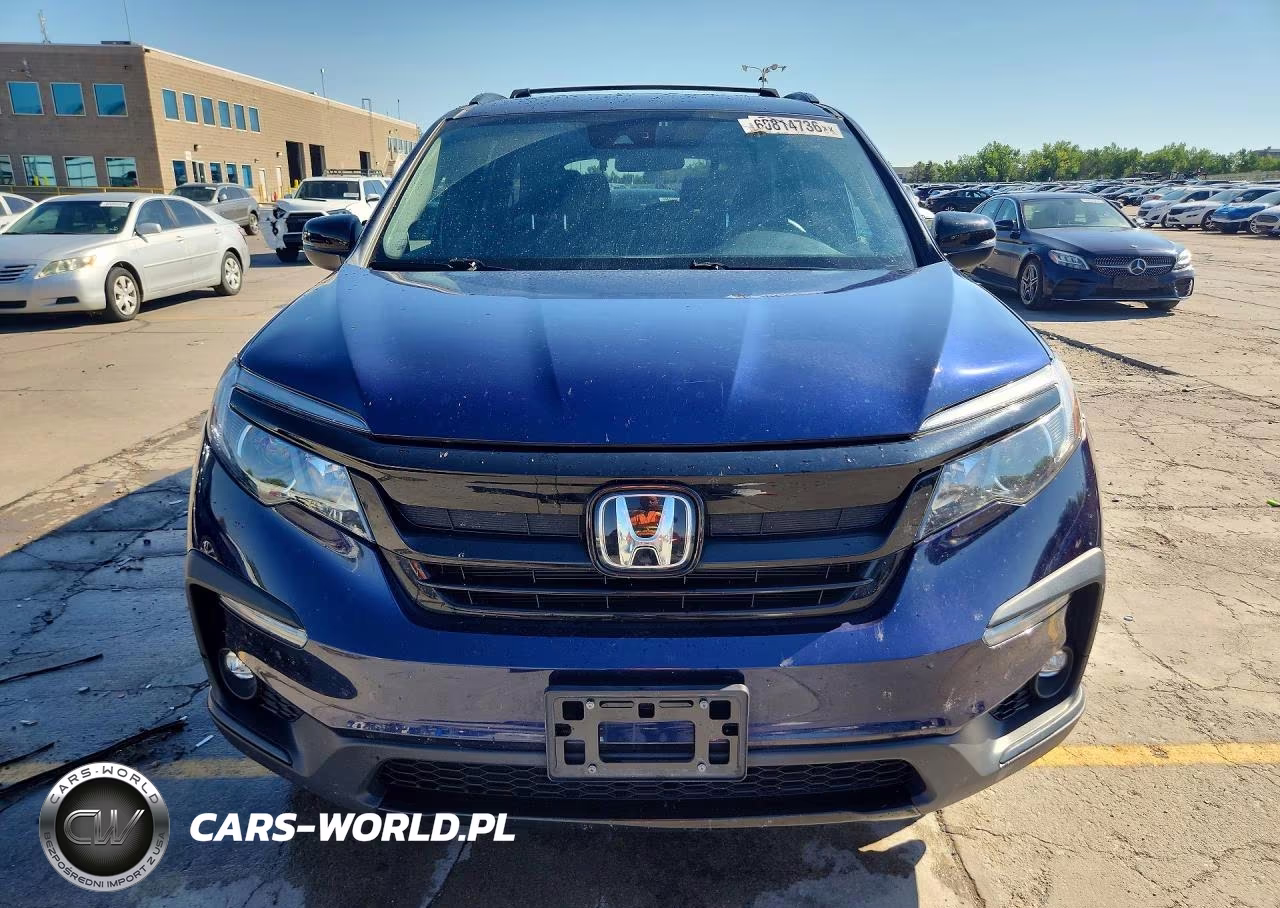 2022 Honda Pilot Sport VIN:5FNYF6H35NB073148 - 5