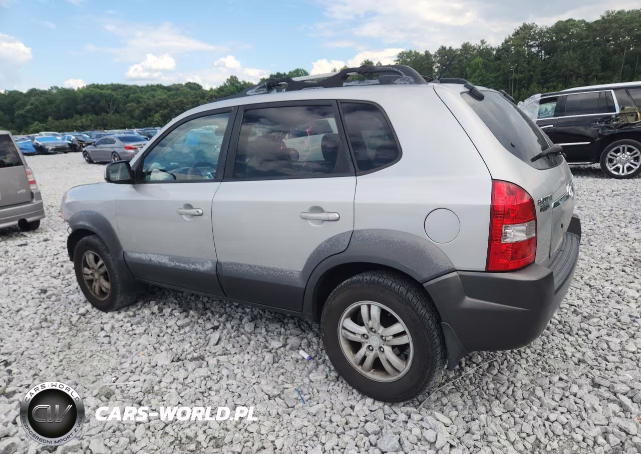 2008 Hyundai Tucson Se VIN:KM8JN12D08U812717 - 2