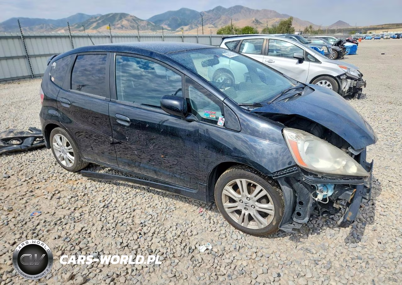 2010 Honda Fit Sport VIN:JHMGE8H41AC023405 - 4