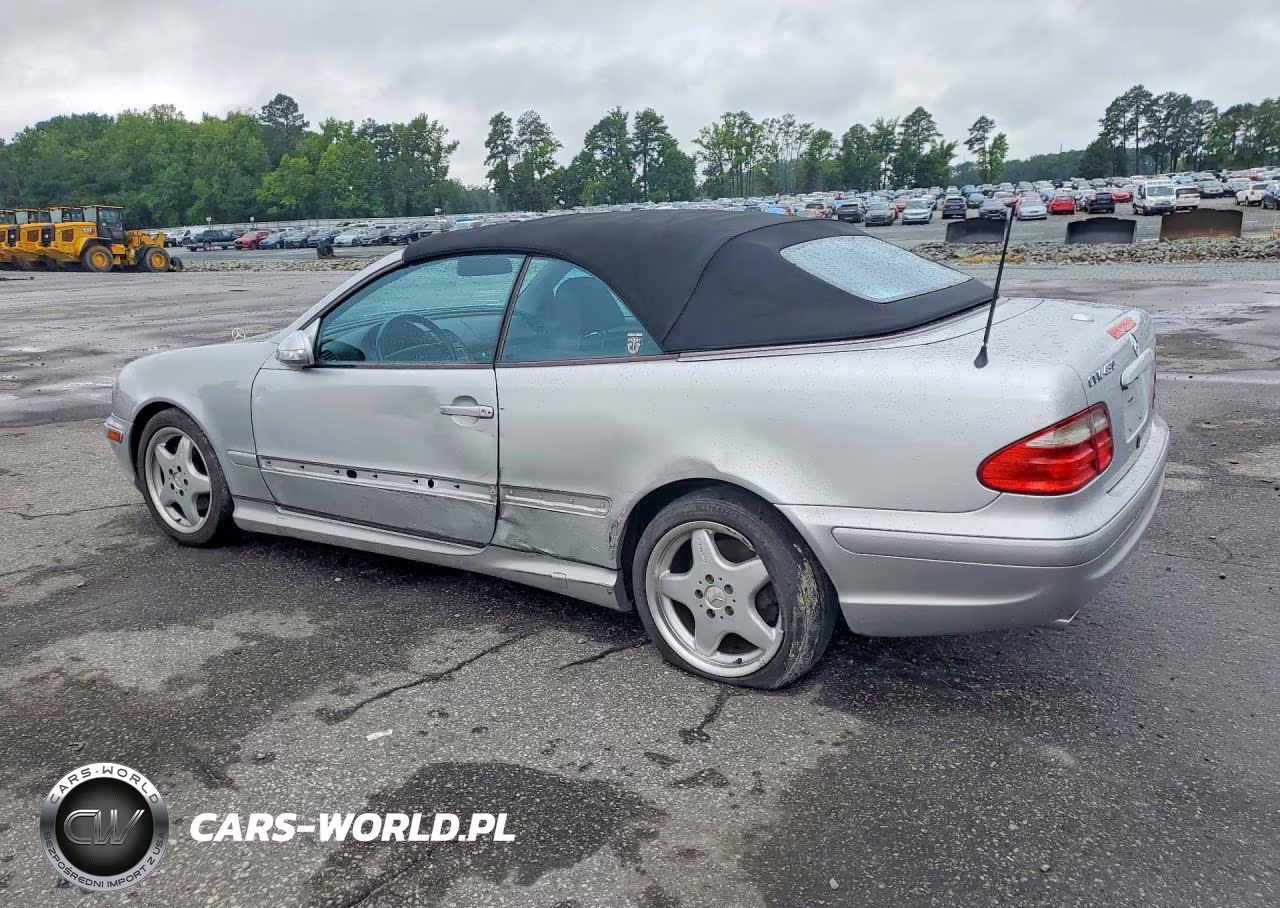 2001 Mercedes-Benz Clk 430 VIN:WDBLK70G81T056523 - 2