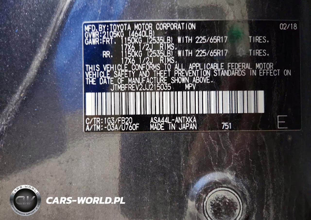 2018 Toyota Rav4 Le VIN:JTMBFREV2JJ215035 - 13