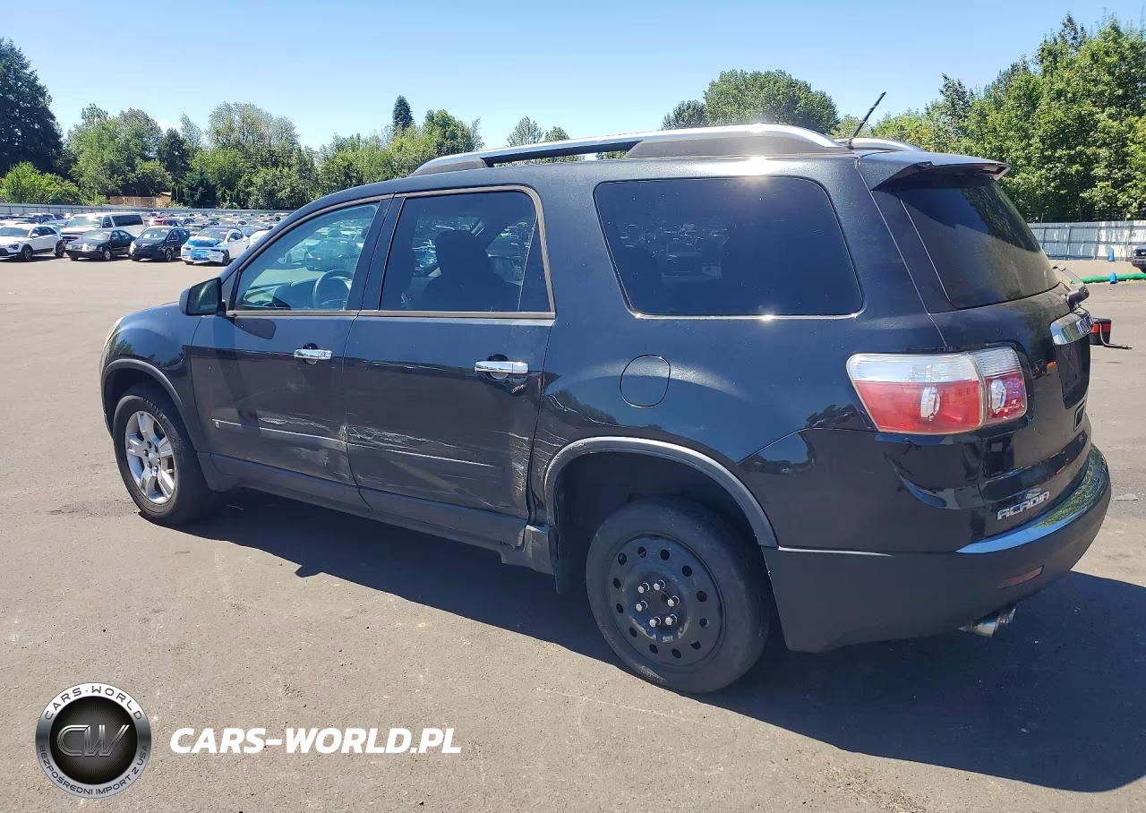 2009 GMC Acadia Sle VIN:1GKER13D09J150511 - 2