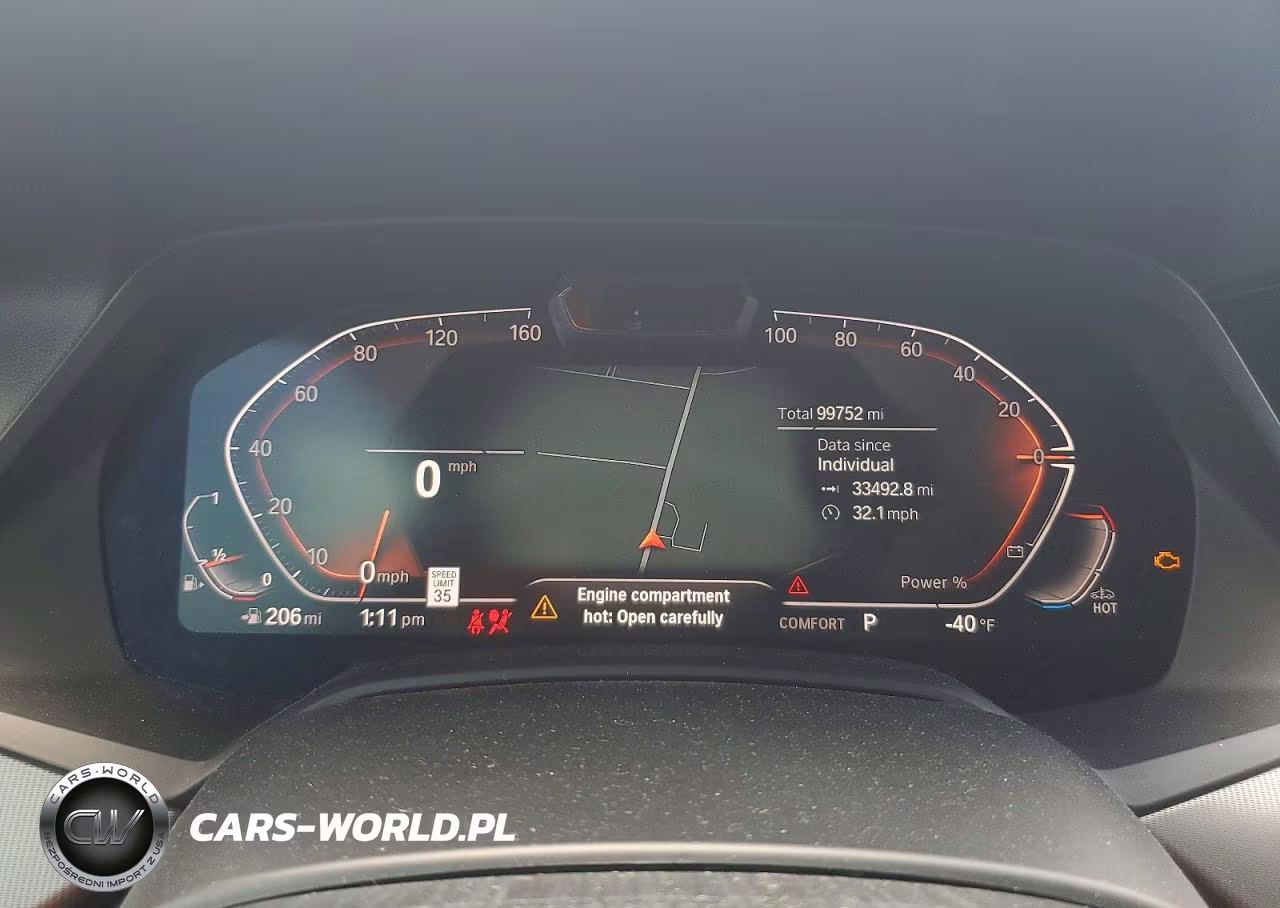 2021 BMW X5 Sdrive 40I VIN:5UXCR4C00M9E56881 - 9