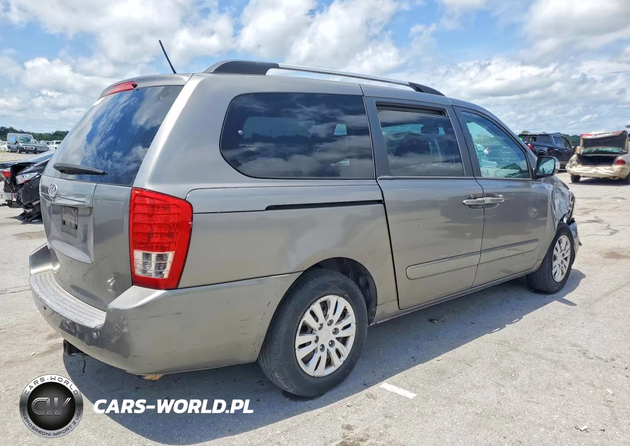 2011 Kia Sedona Lx VIN:KNDMG4C78B6405276 - 3
