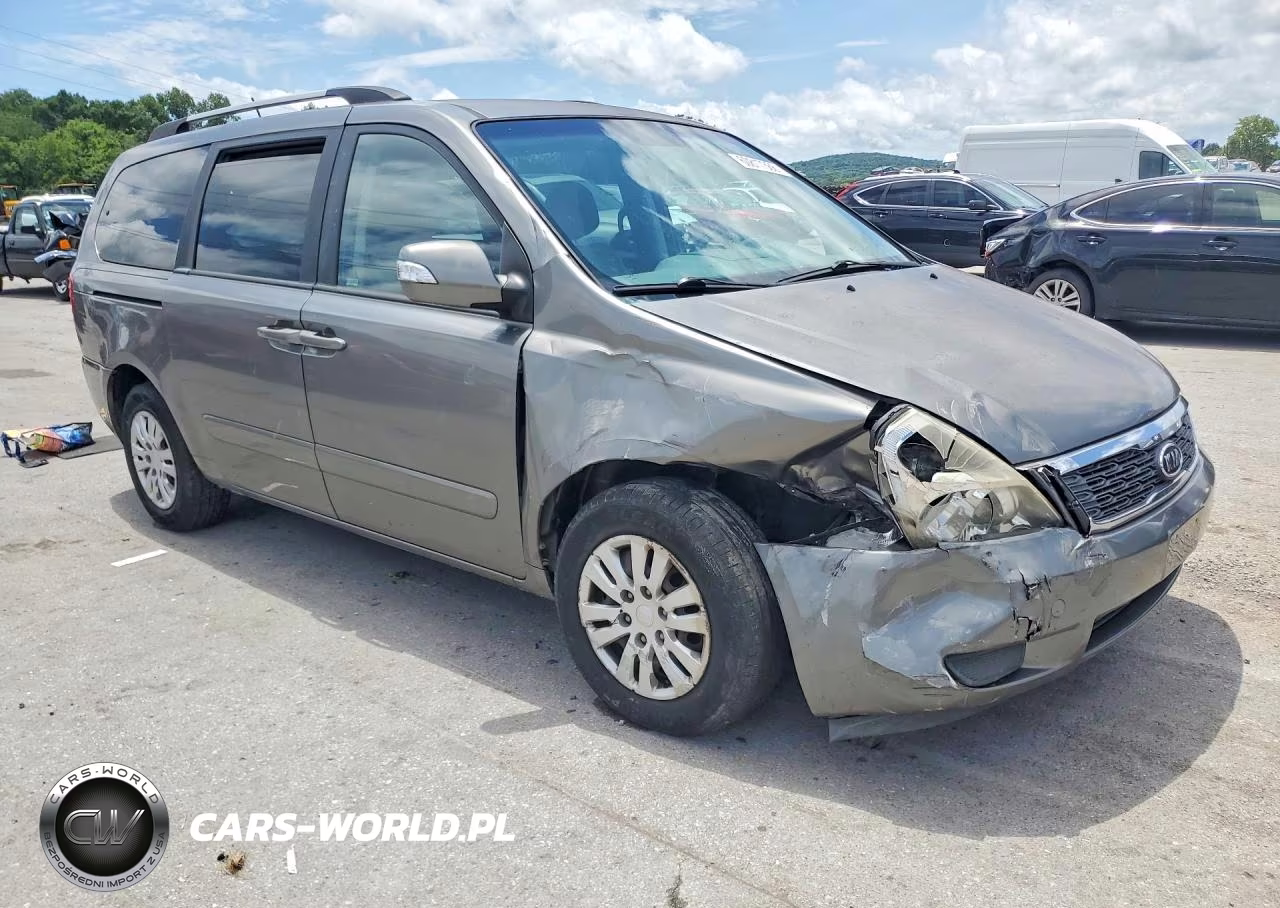 2011 Kia Sedona Lx VIN:KNDMG4C78B6405276 - 4