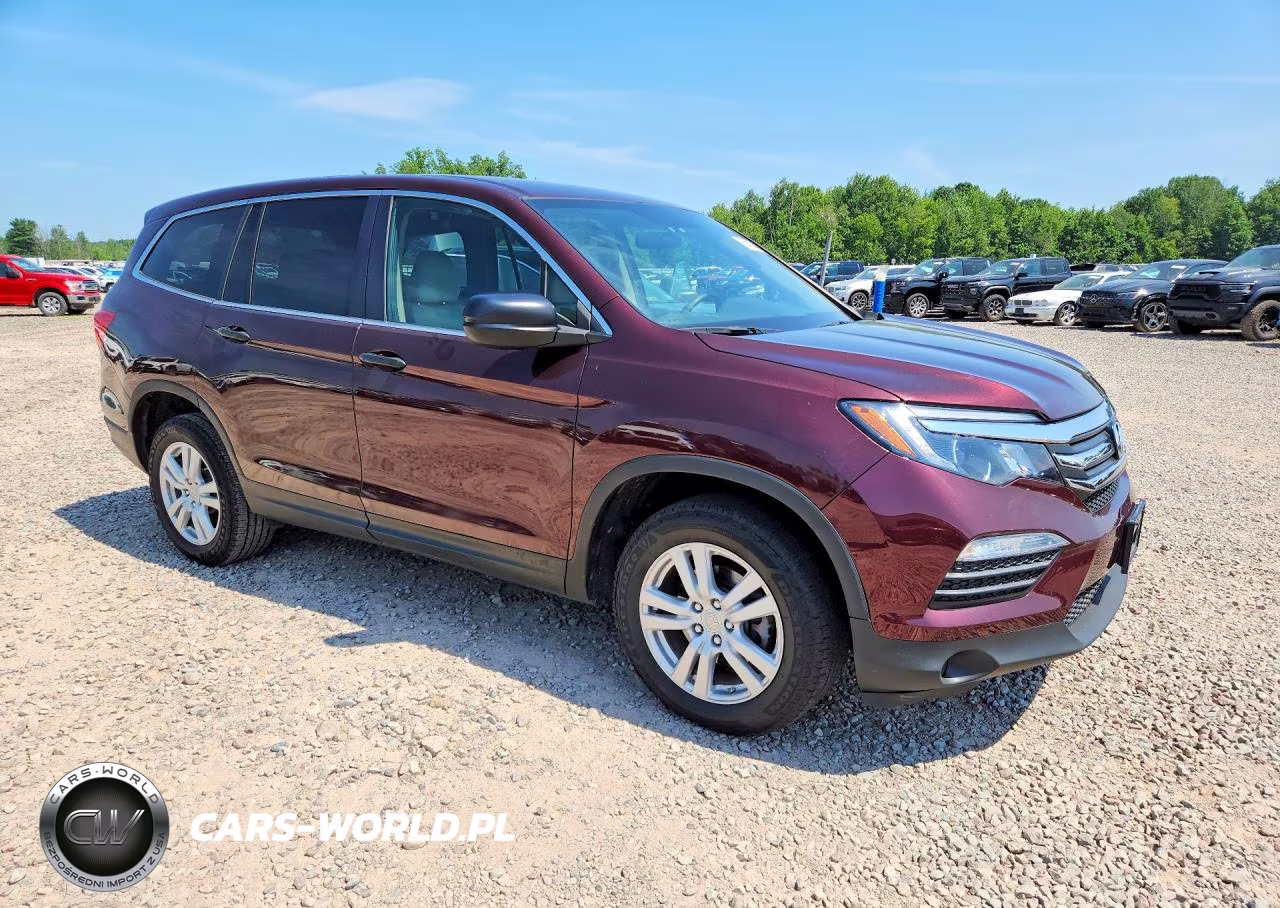 2016 Honda Pilot Lx VIN:5FNYF6H14GB027246 - 4