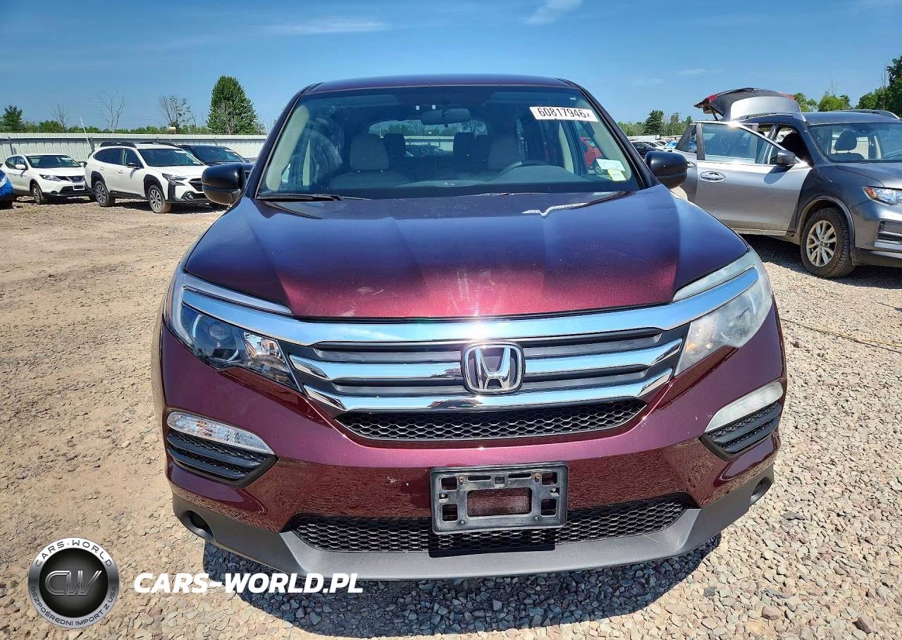 2016 Honda Pilot Lx VIN:5FNYF6H14GB027246 - 5