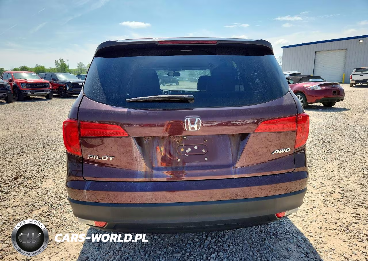 2016 Honda Pilot Lx VIN:5FNYF6H14GB027246 - 6
