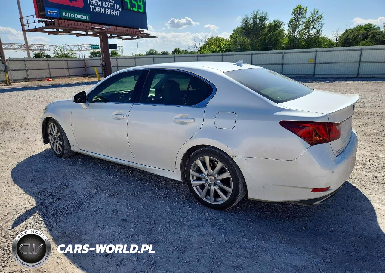 2013 Lexus Gs 350 VIN:JTHBE1BL0D5025754 - 2