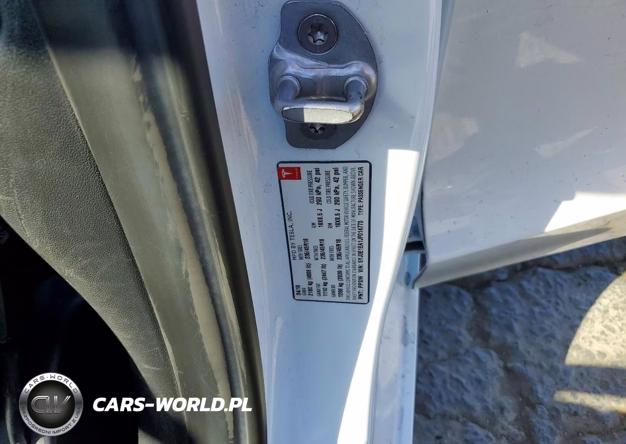 2018 Tesla Model 3 VIN:5YJ3E1EA1JF014773 - 12