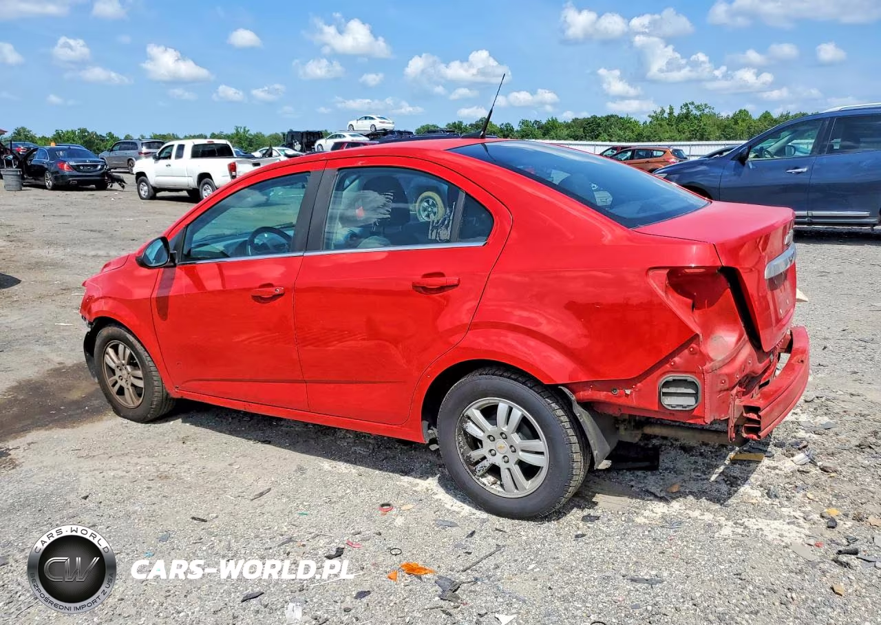 2012 Chevrolet Sonic Lt VIN:1G1JC5SH1C4130418 - 2