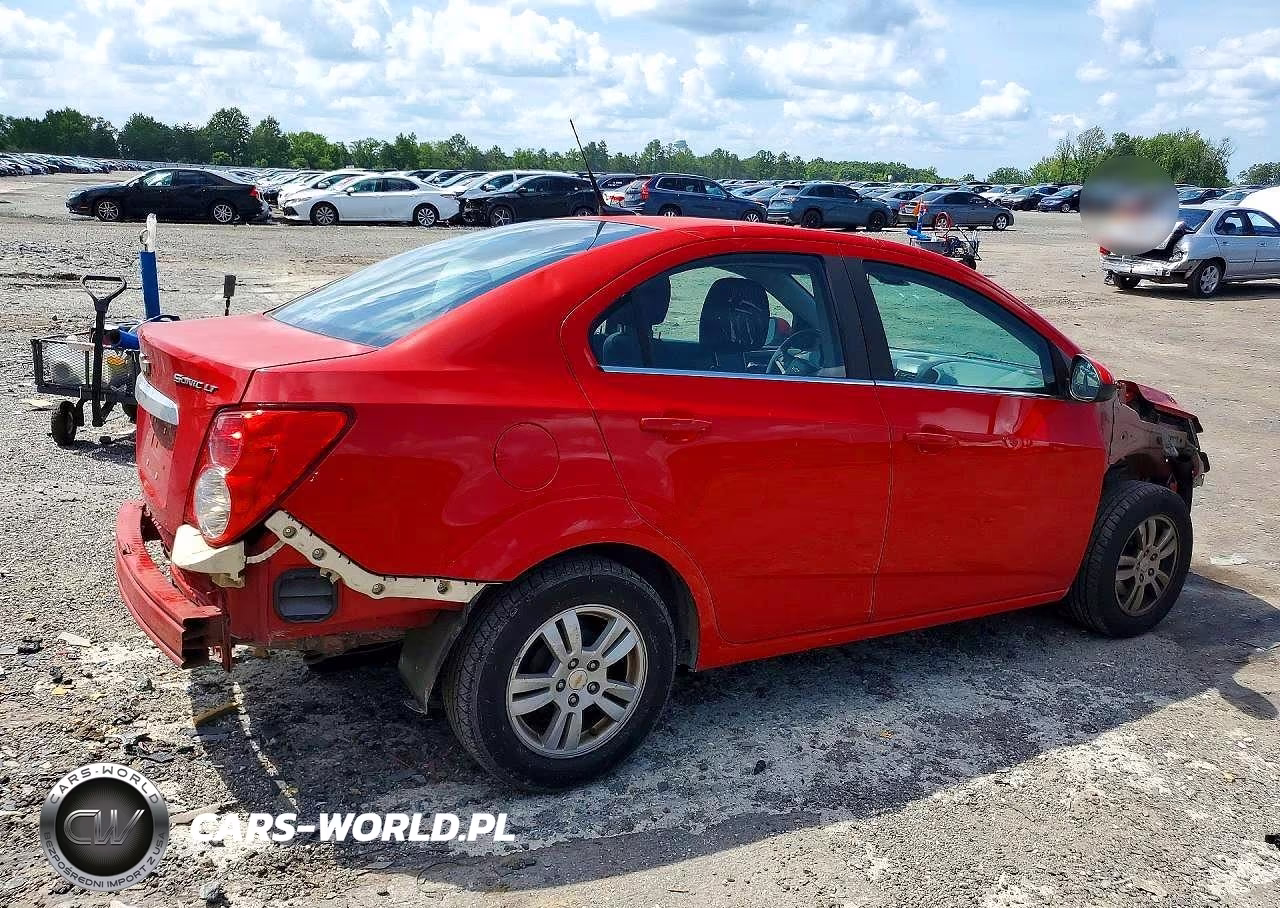 2012 Chevrolet Sonic Lt VIN:1G1JC5SH1C4130418 - 3