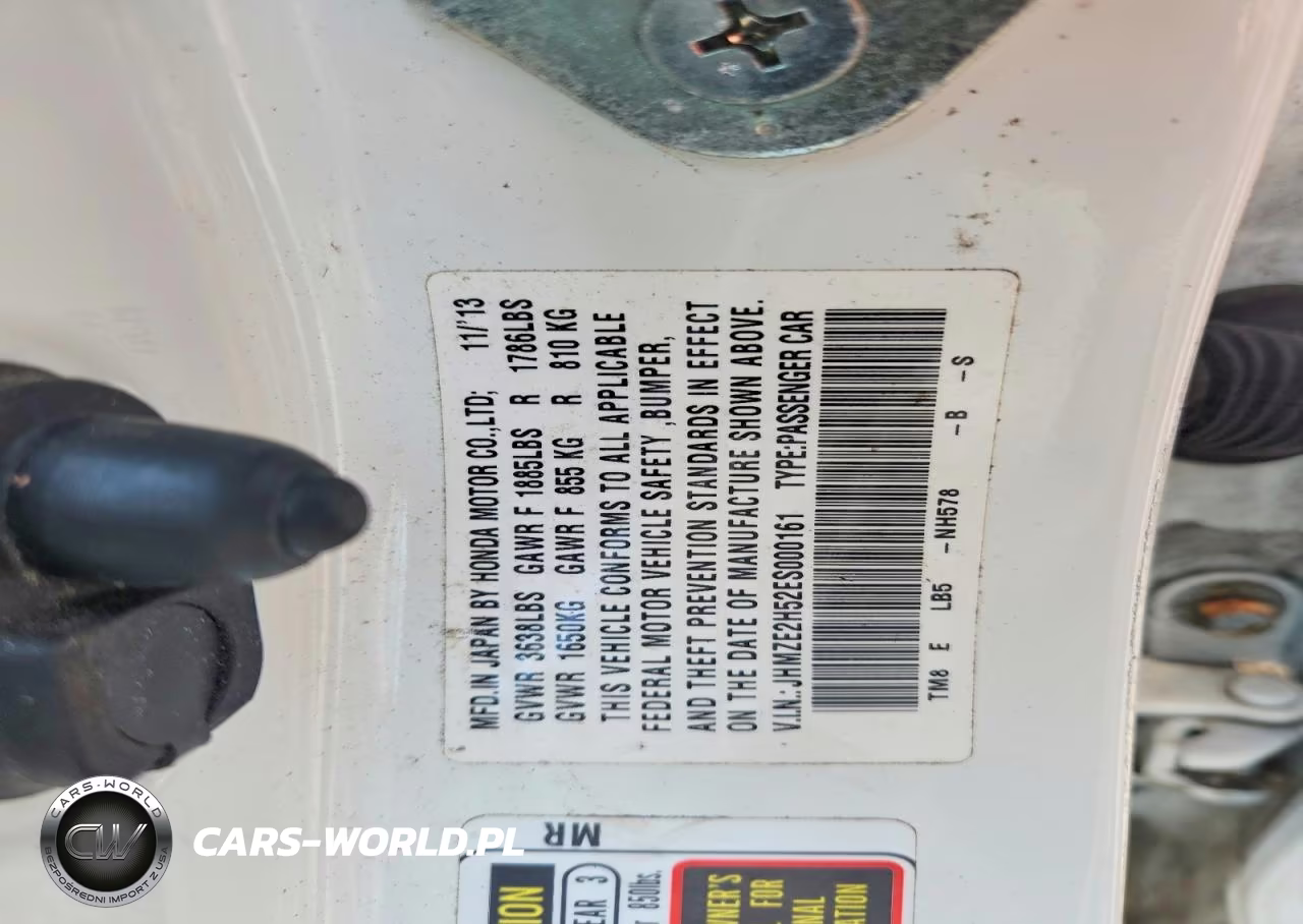 2014 Honda Insight Lx VIN:JHMZE2H52ES000161 - 12