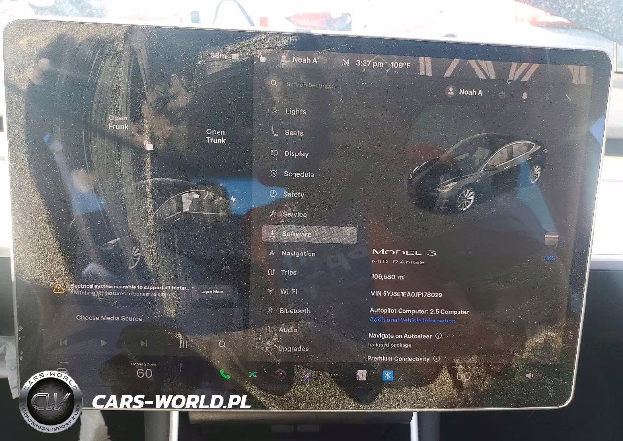 2018 Tesla Model 3 VIN:5YJ3E1EA0JF178029 - 9