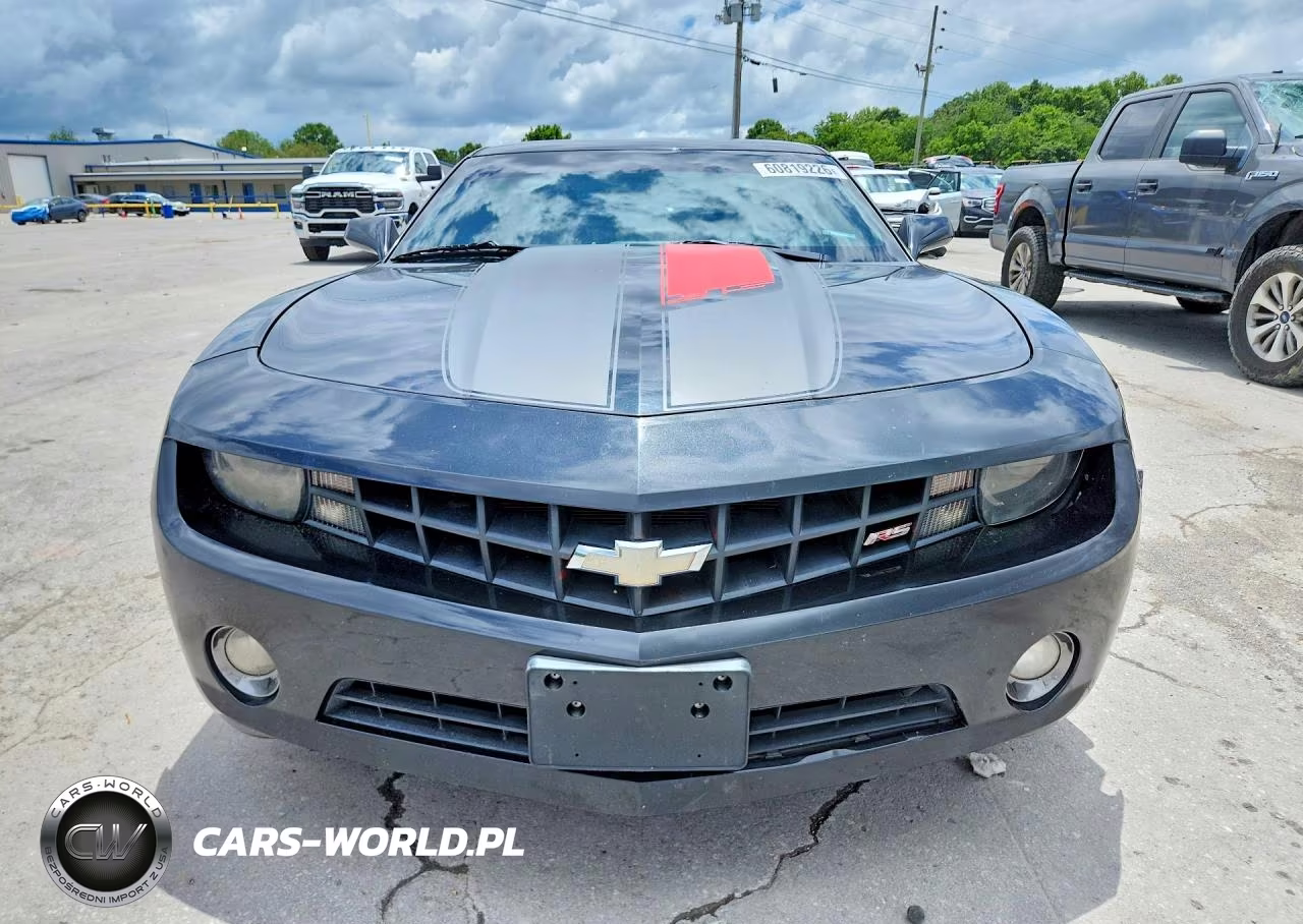 2012 Chevrolet Camaro Lt VIN:2G1FC1E39C9121624 - 5