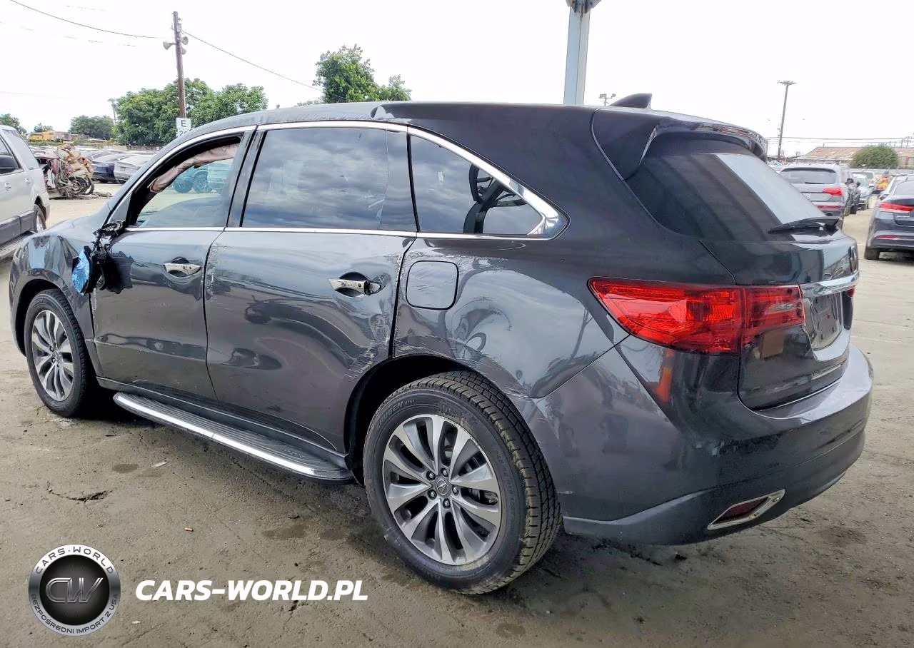 2014 Acura Mdx Technology VIN:5FRYD3H49EB002613 - 2