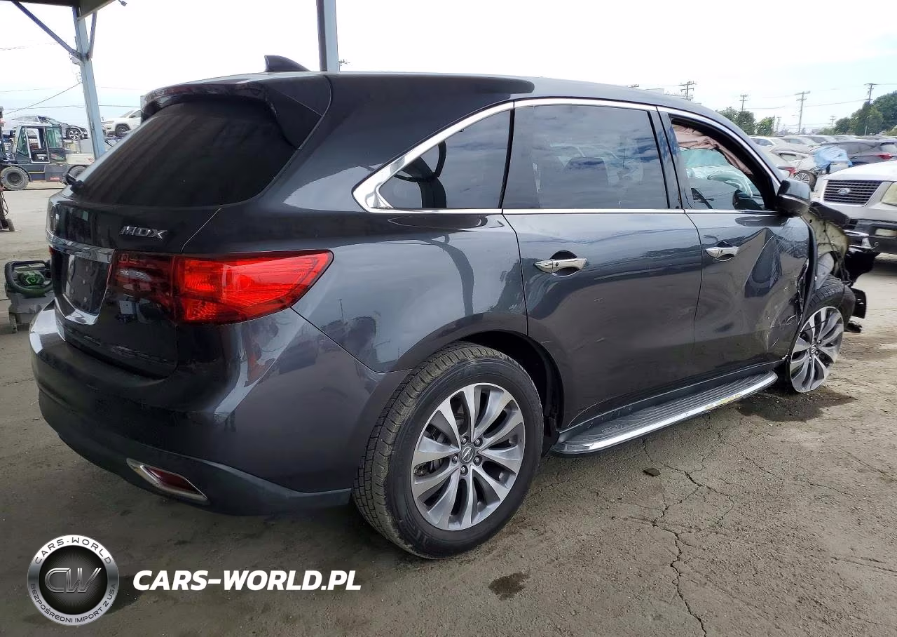2014 Acura Mdx Technology VIN:5FRYD3H49EB002613 - 3