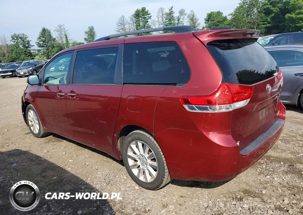2013 Toyota Sienna Xle 7-Passenger VIN:5TDDK3DC0DS059294 - 2