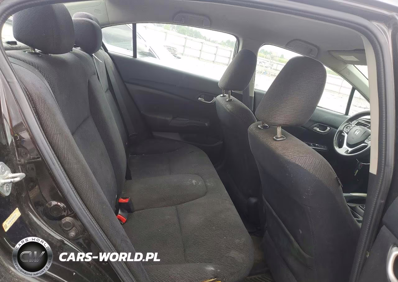 2013 Honda Civic Lx VIN:19XFB2F53DE021313 - 10