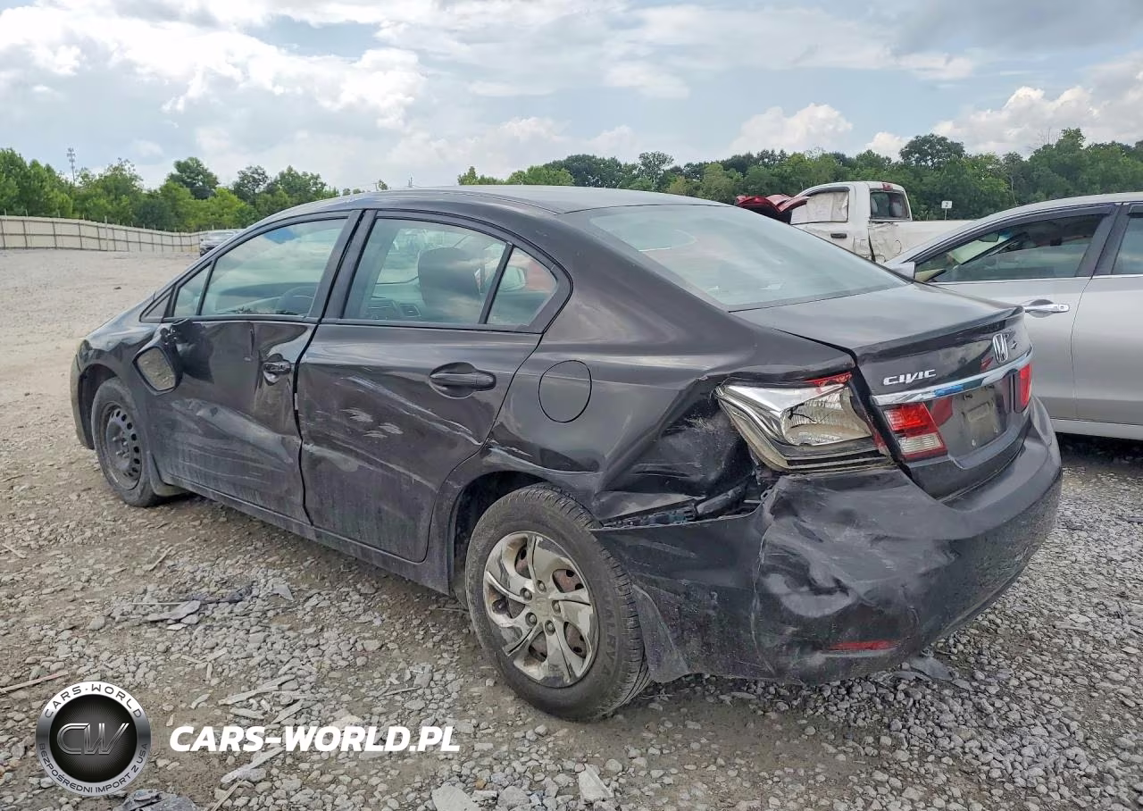 2013 Honda Civic Lx VIN:19XFB2F53DE021313 - 2