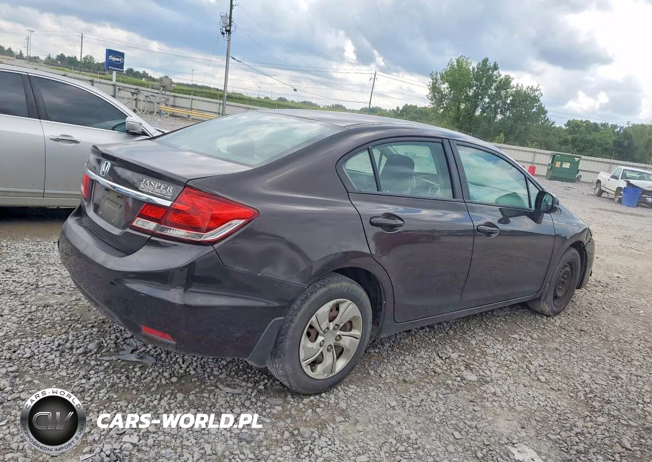 2013 Honda Civic Lx VIN:19XFB2F53DE021313 - 3