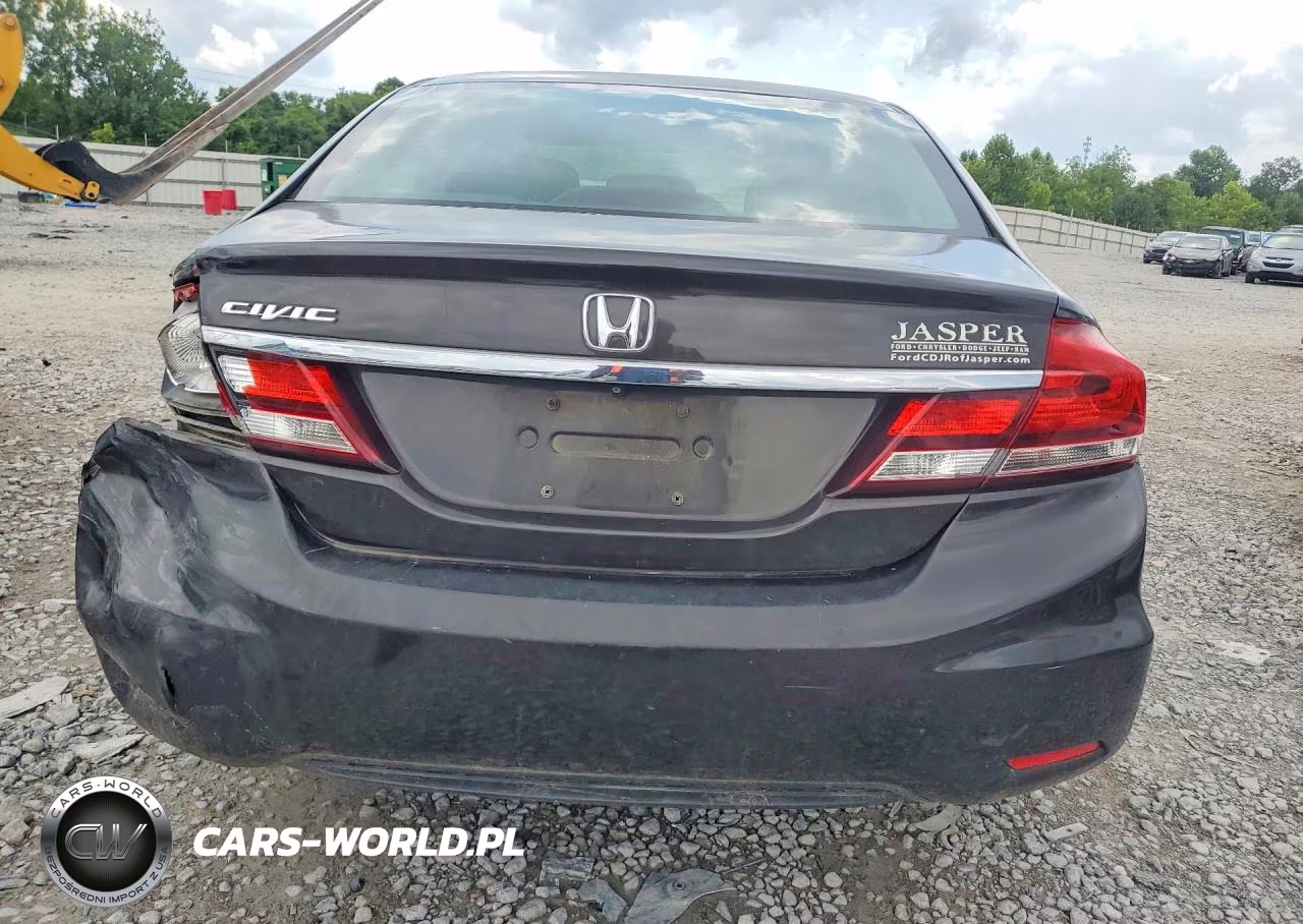 2013 Honda Civic Lx VIN:19XFB2F53DE021313 - 6