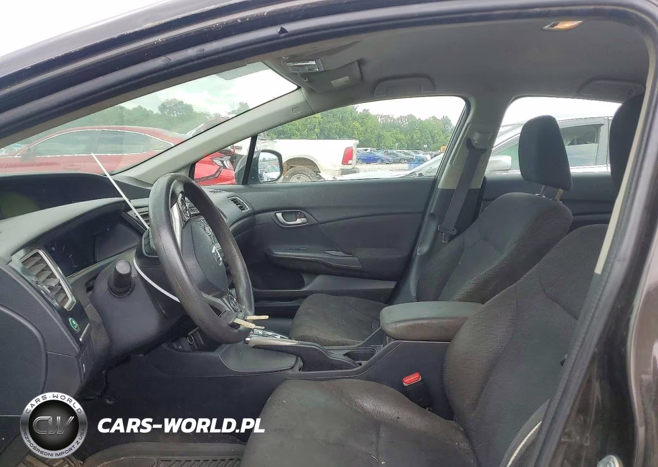 2013 Honda Civic Lx VIN:19XFB2F53DE021313 - 7
