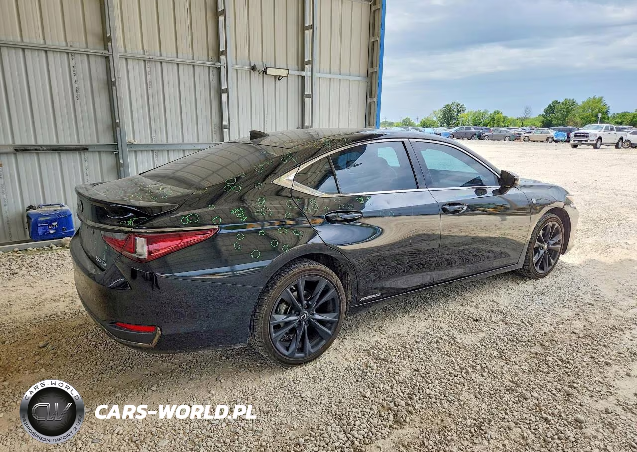 2022 Lexus Es 300H F Sport VIN:58AGA1C19NU023013 - 3