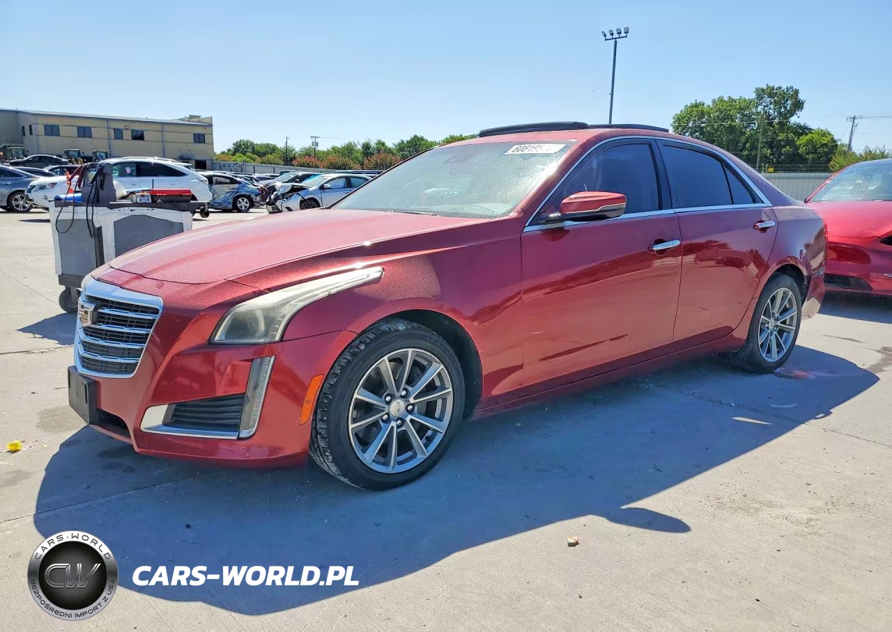 2017 Cadillac Cts Luxury VIN:1G6AX5SS7H0193550 - 1