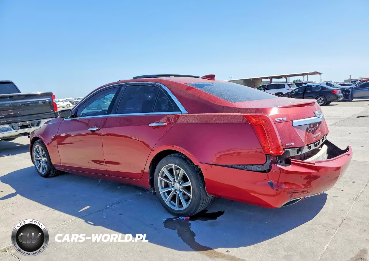 2017 Cadillac Cts Luxury VIN:1G6AX5SS7H0193550 - 2