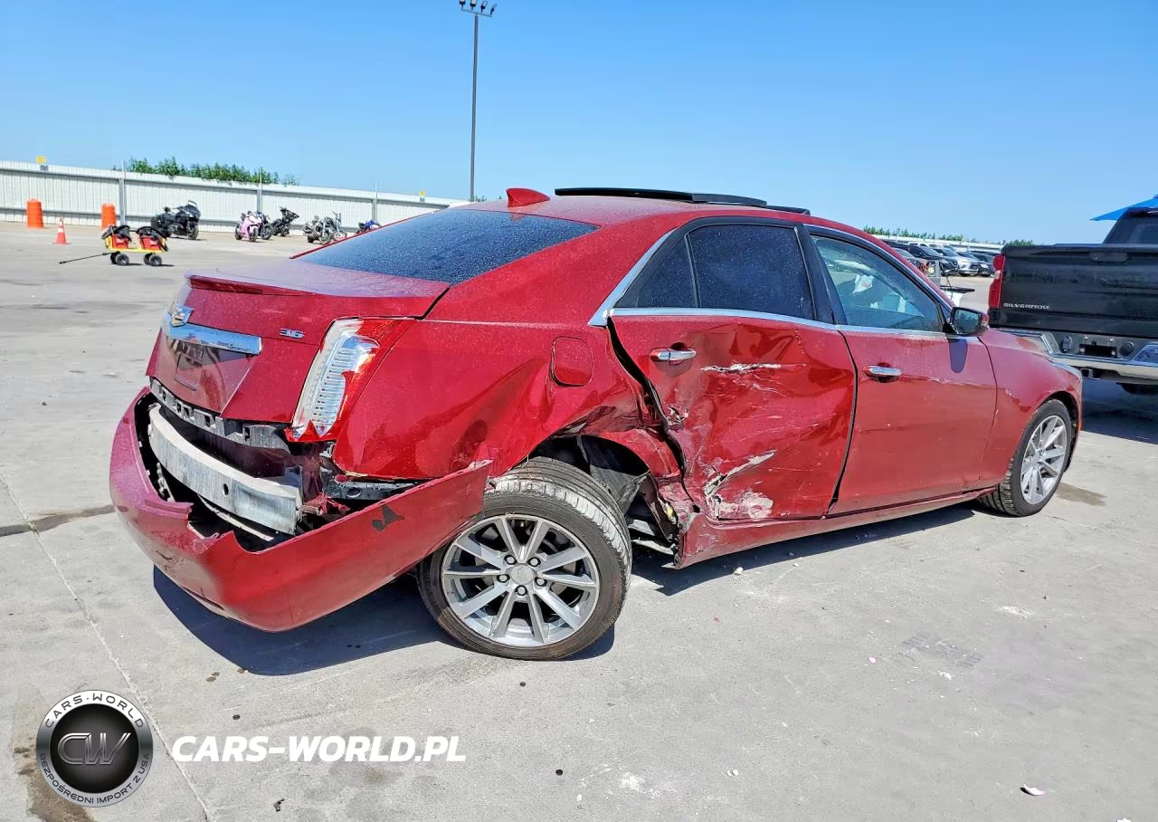2017 Cadillac Cts Luxury VIN:1G6AX5SS7H0193550 - 3
